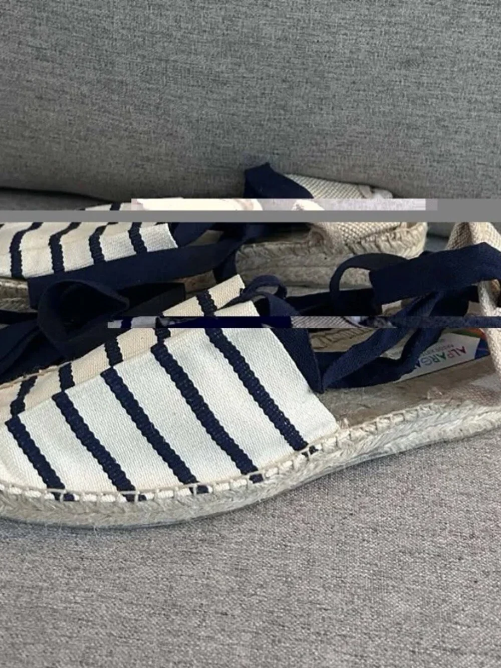 NEW Origial Alpargatus Made in Spain Women Valenciana Espadrille EU 41 US 10